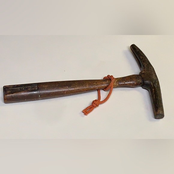 Early 20th Century Antique JM WATERSON DETROIT Leather Upholstery Tack Hammer - Picture 3 of 16
